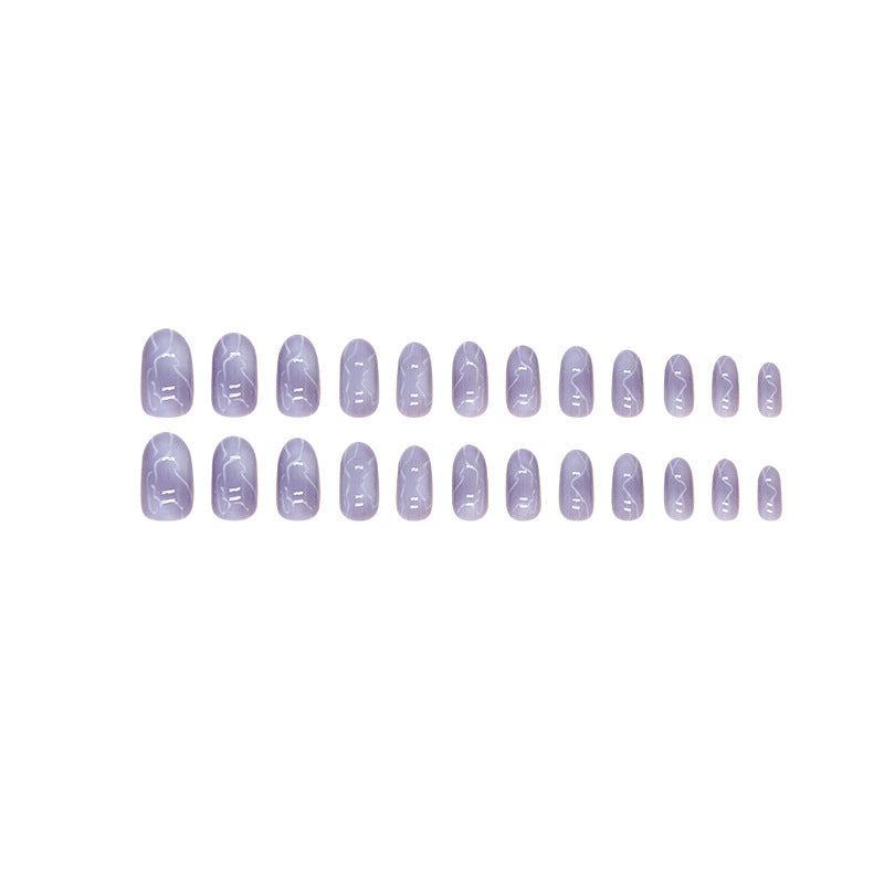 [133]24Pcs Press on Nails & Tool Kit