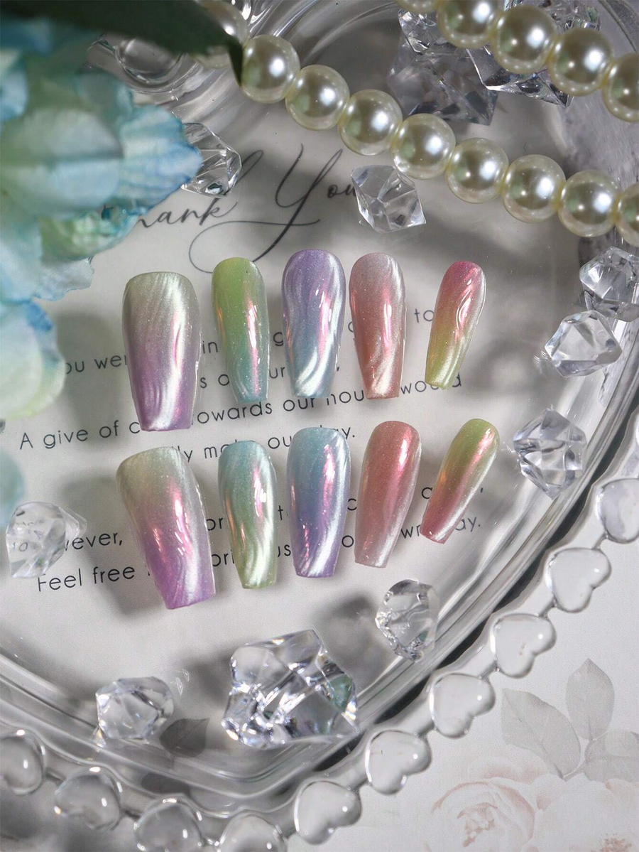 222 Handmade Press on Nails 10pcs