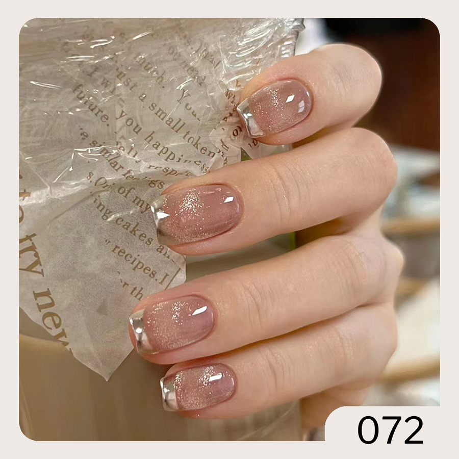 [72]24Pcs Press on Nails & Tool Kit