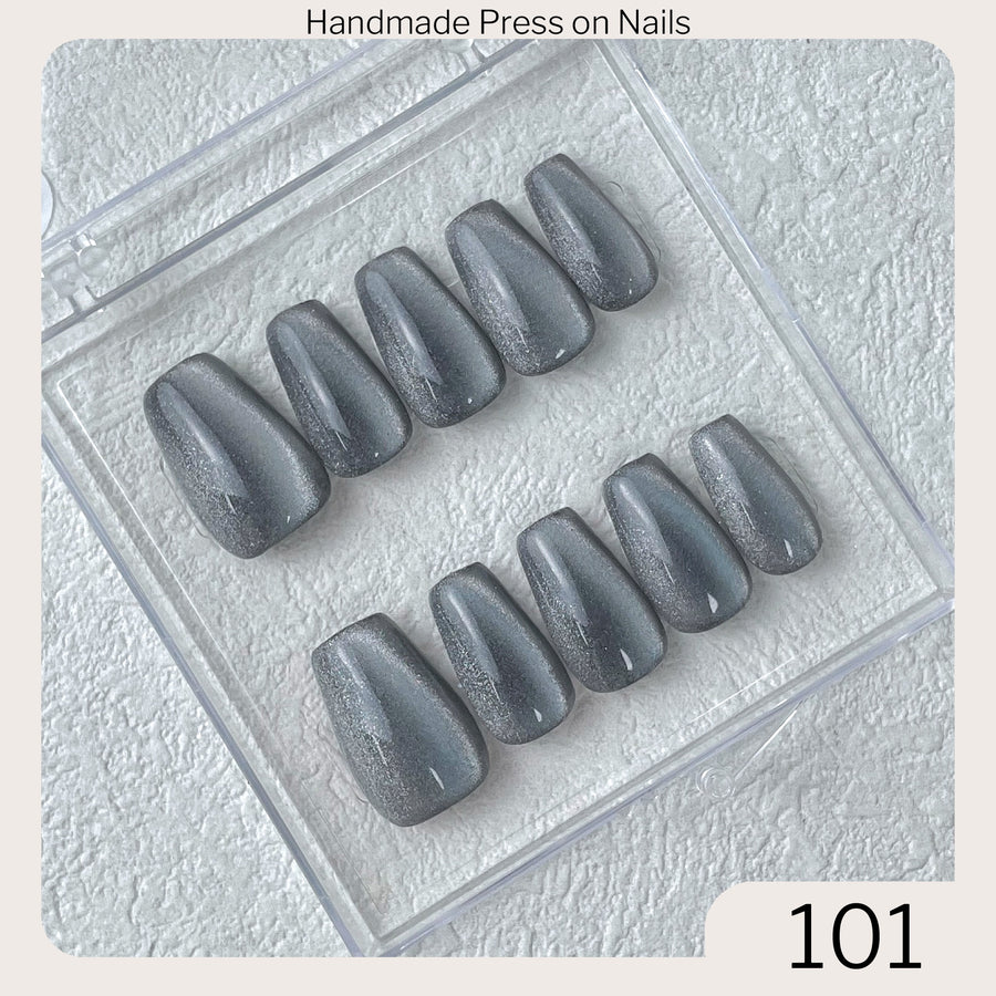 101 Handmade Press on Nails 10pcs