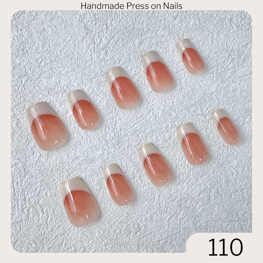 110 Handmade Press on Nails 10pcs