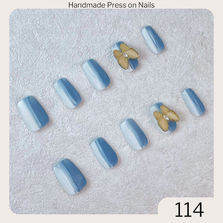 114 Handmade Press on Nails 10pcs