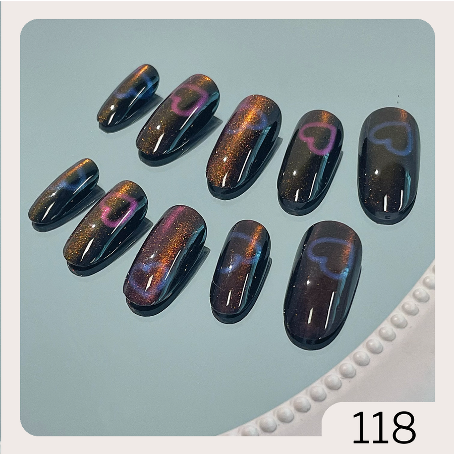 [118]24Pcs Press on Nails & Tool Kit