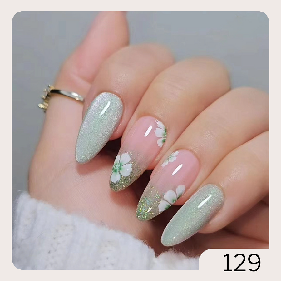 [129] 24pcs Press on Nails