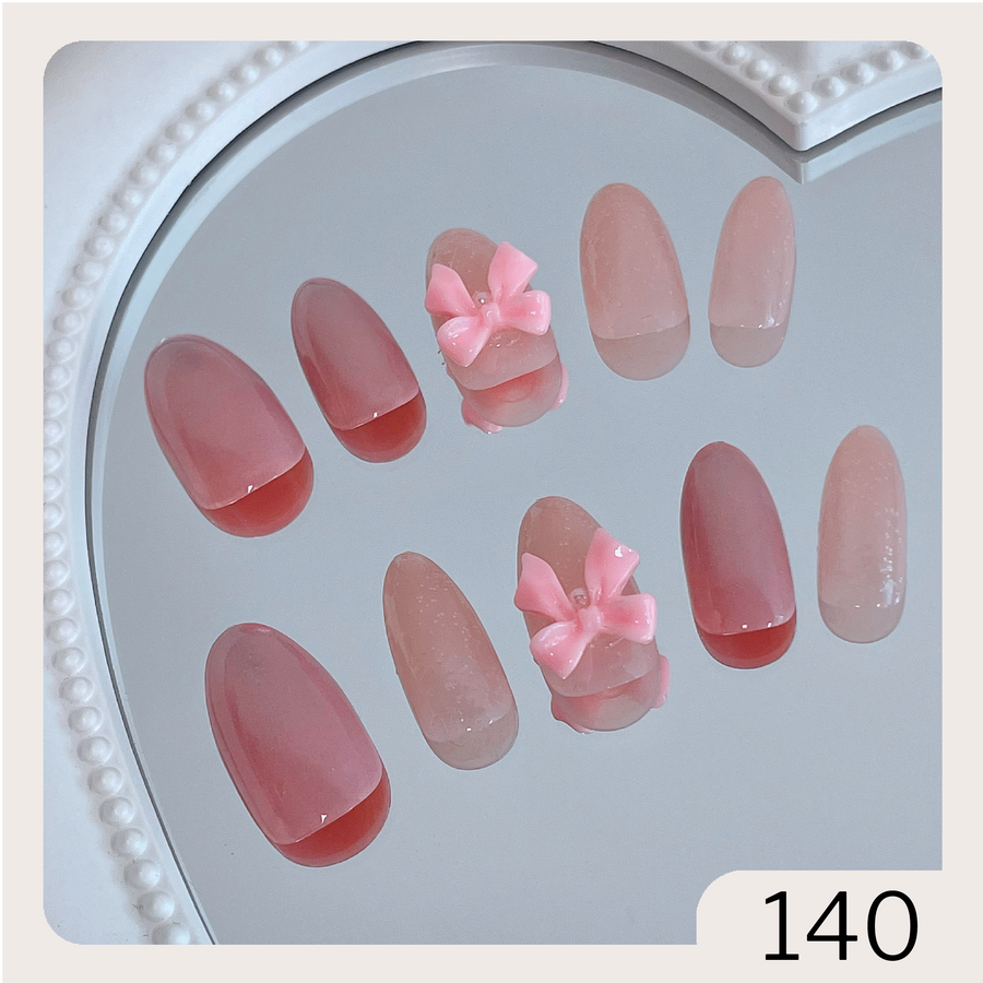 [140]24Pcs Press on Nails & Tool Kit