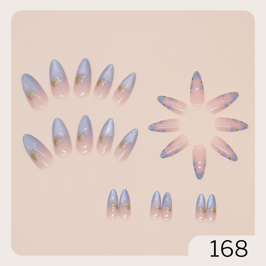 [168]24pcs Press on Nails