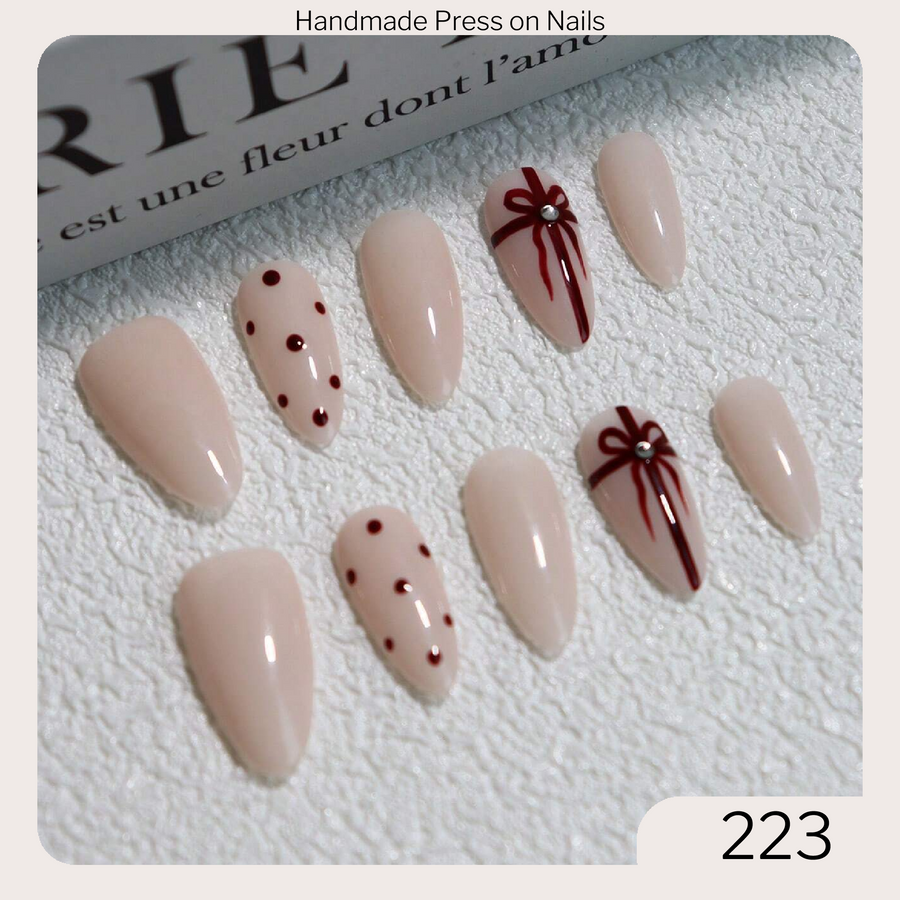 223 Handmade Press on Nails 10pcs