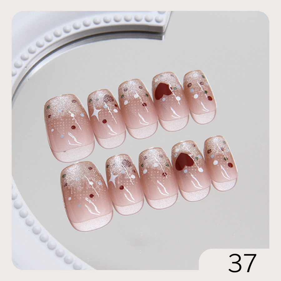 [37]24pcs Press on Nails