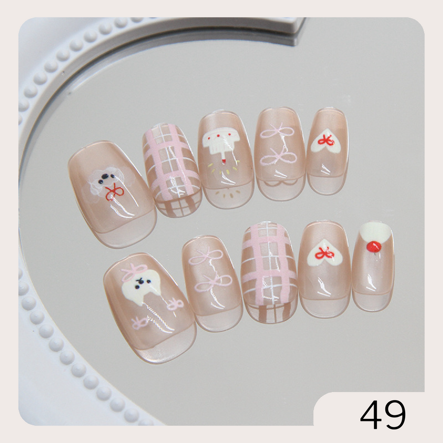 [49] 24pcs Press on Nails