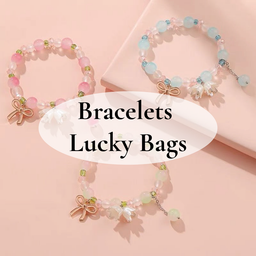 【Free Shipping】DIY Bracelets Lucky Bags Open in Live