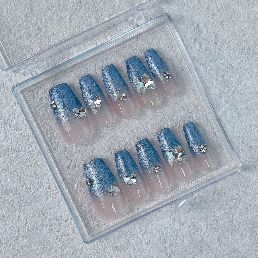 204 Handmade Press on Nails 10pcs