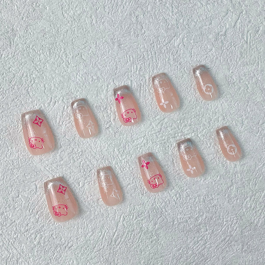 116 Handmade Press on Nails 10pcs