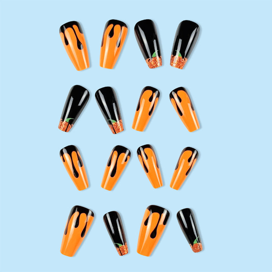 [223]24Pcs Press on Nails & Tool Kit