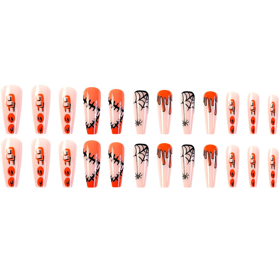 [244]24Pcs Press on Nails & Tool Kit