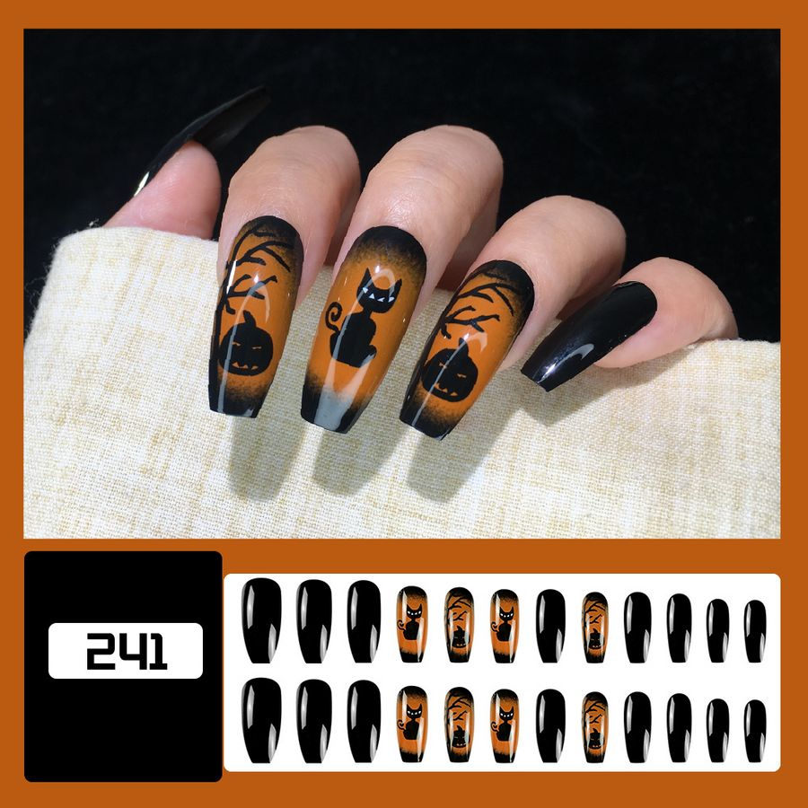 [241]24Pcs Press on Nails & Tool Kit